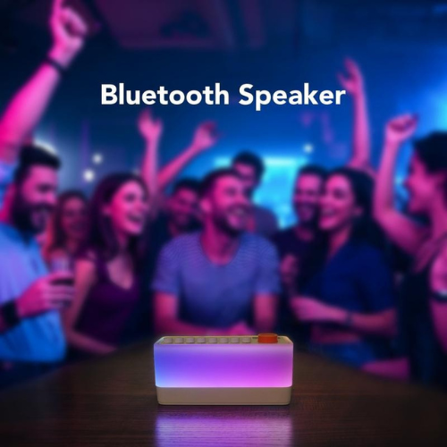 3-in-1 Sleep Machine with Night Light & Bluetooth Speaker
